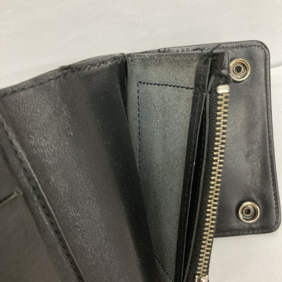 WACKO MARIA(ワコマリア)の★ワコマリア×ポーター 三つ折り財布 ウォレット ブラック メンズのファッション小物(折り財布)の商品写真