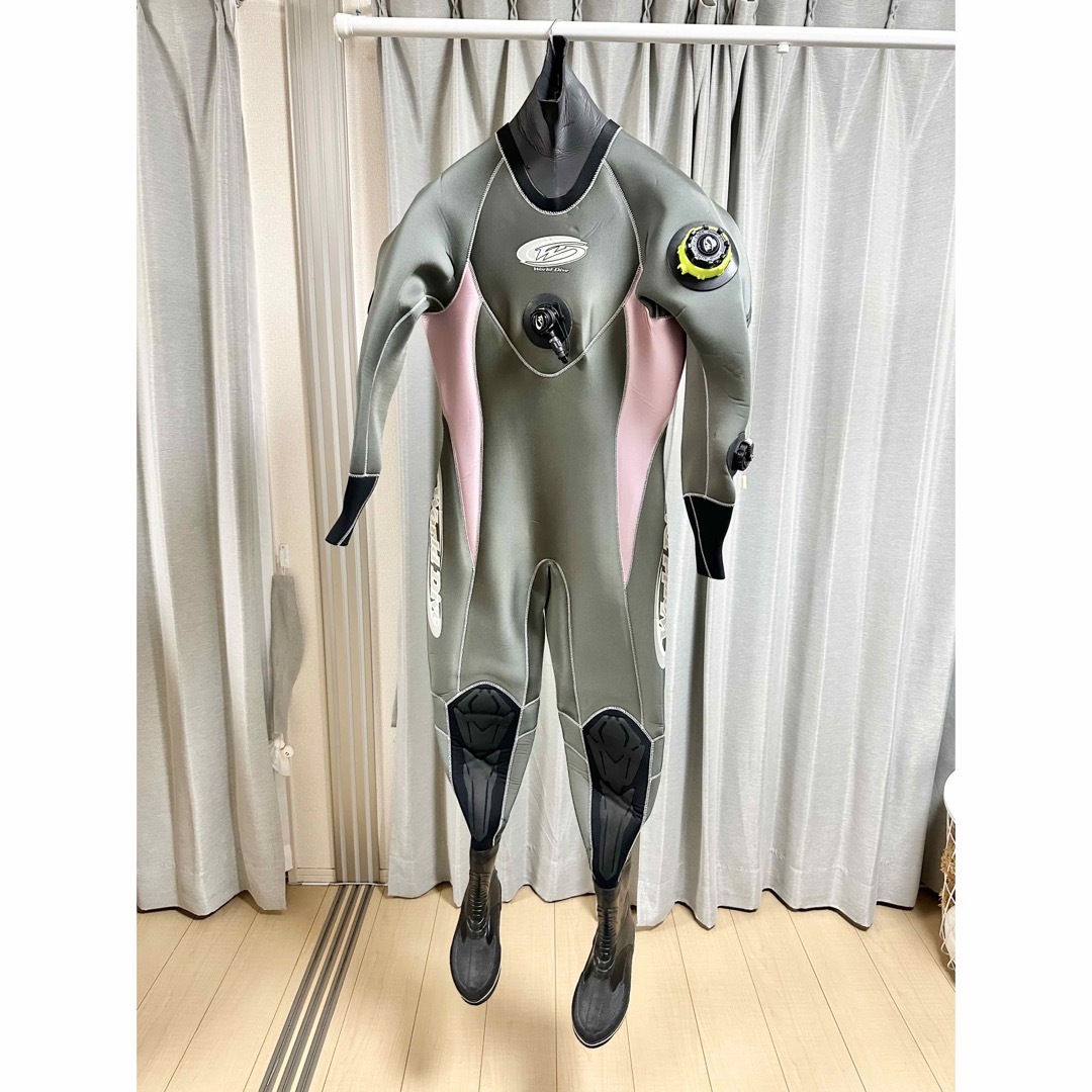 美品 WORLD DIVE ワールドダイブ ドライスーツ スキューバダイビングの ...