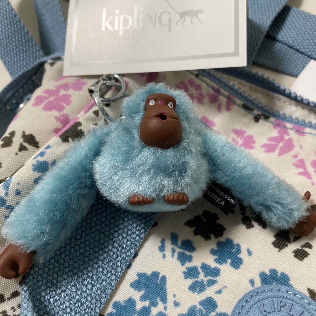 kipling - キプリング タグ付未使用品 マスコット付ショルダーバッグの