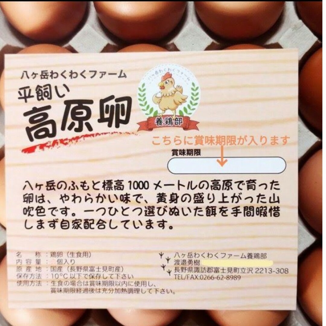 訳あり　平飼い卵10個入り3パック　国産　新鮮　産みたて 食品/飲料/酒の食品(野菜)の商品写真