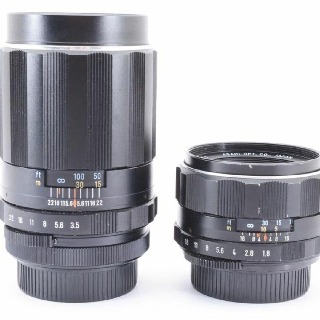 PENTAX - 【お得な2点セット】 SMC Takumar 55mm 135mm L763の通販 by