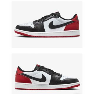 ナイキ(NIKE)のNike Air Jordan 1 Retro Low OG Black Toe(スニーカー)