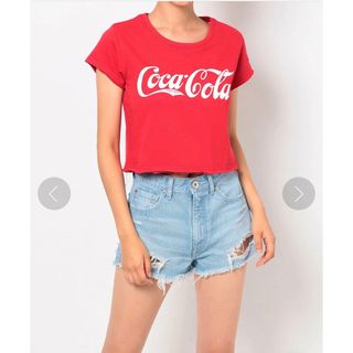 ジェイダ(GYDA)のGYDA COCA-COLA ショートTシャツ(Tシャツ(半袖/袖なし))