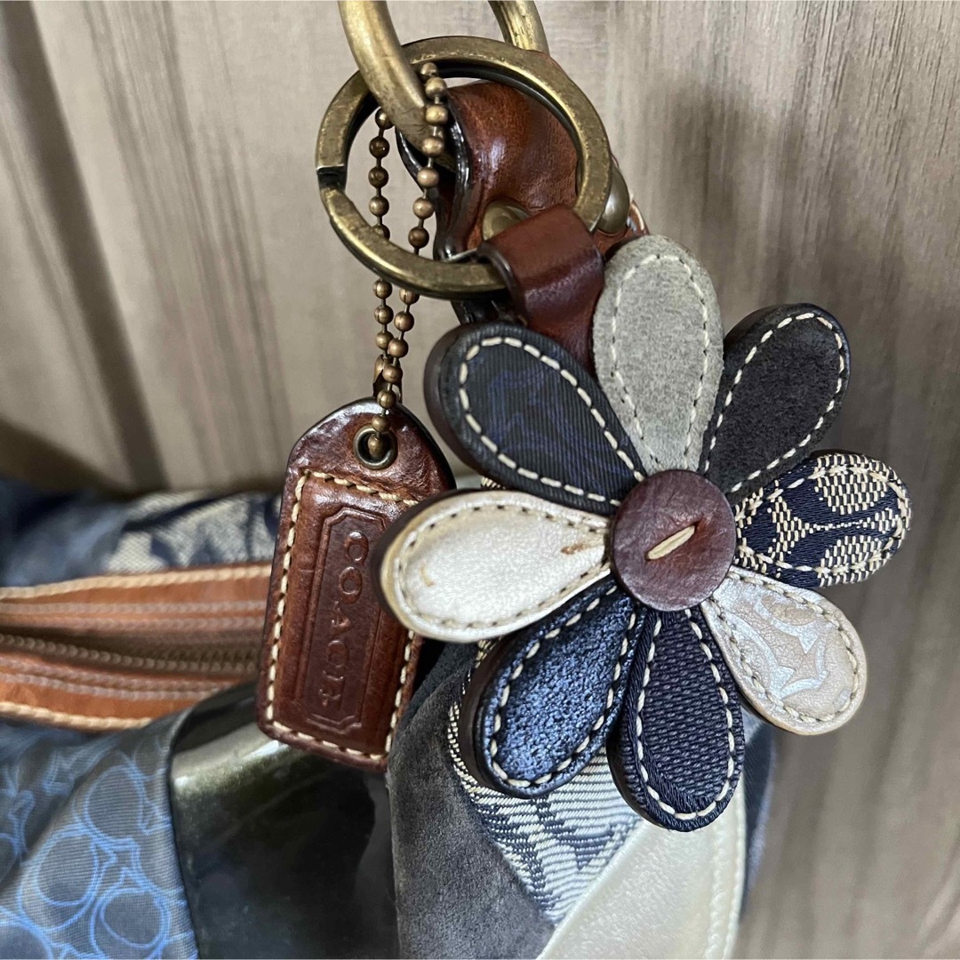 COACH - COACH ワンショルダー シグネチャー デニムパッチワーク