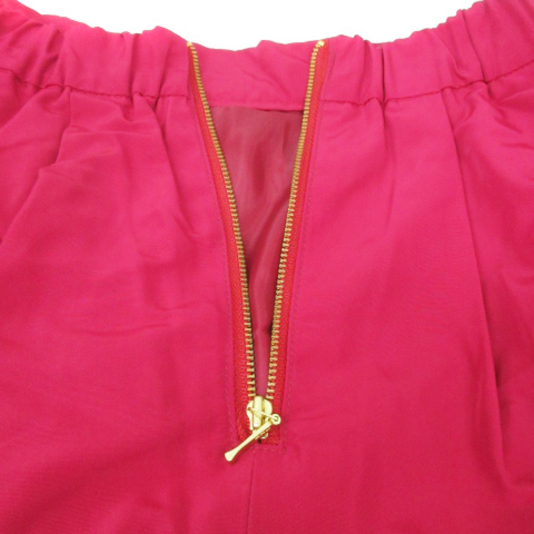 Techichi(テチチ)のテチチ フレアスカート ギャザースカート ロング丈 無地 S ピンク ベージュ レディースのスカート(ロングスカート)の商品写真