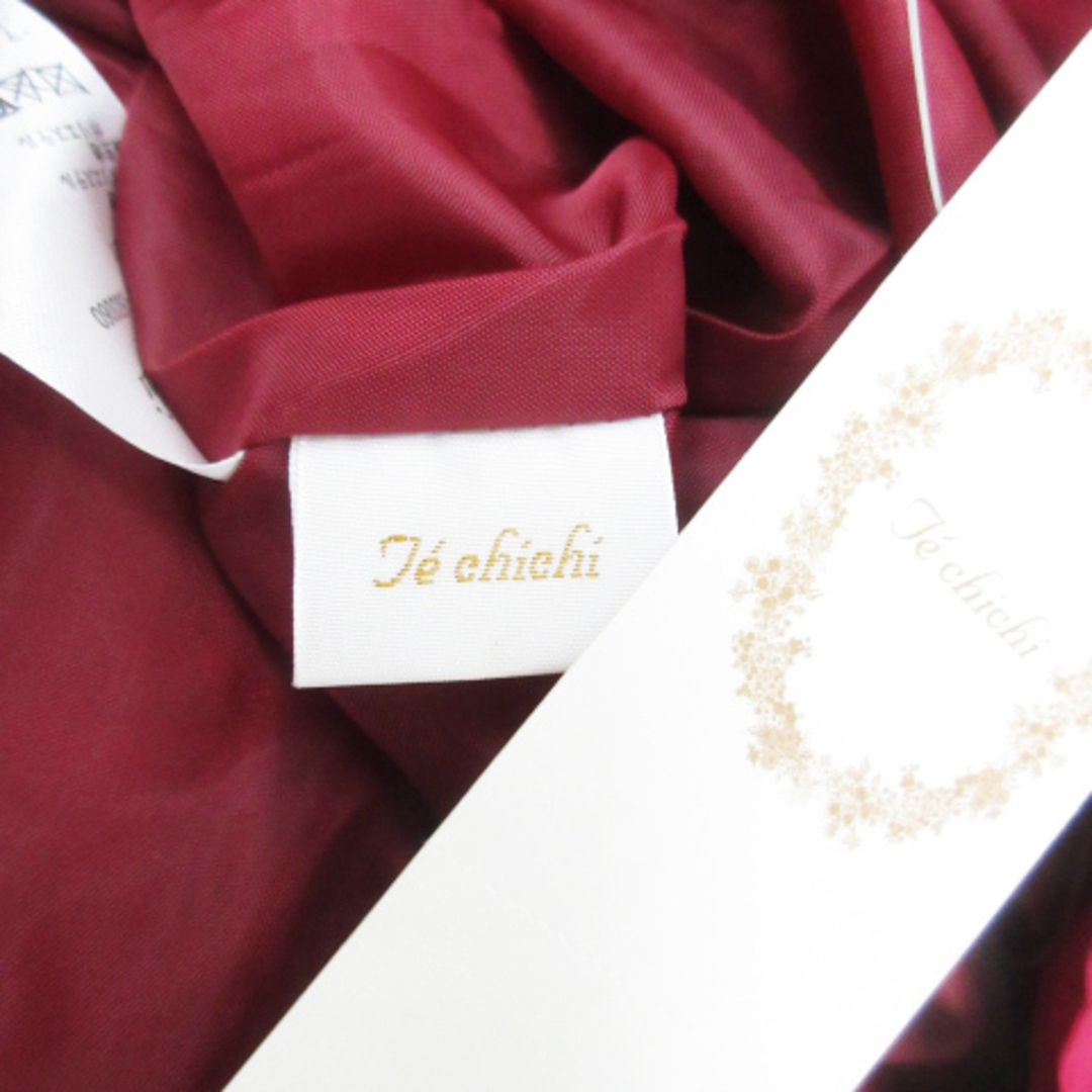 Techichi(テチチ)のテチチ フレアスカート ギャザースカート ロング丈 無地 S ピンク ベージュ レディースのスカート(ロングスカート)の商品写真