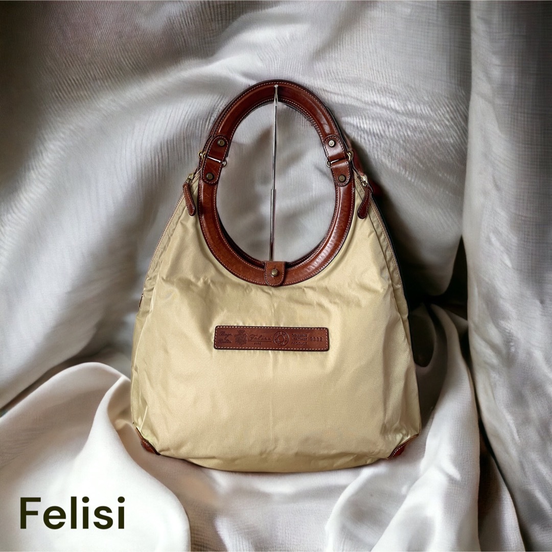 人気】Felisi フェリージ トートバッグ サークルハンドバッグ 9332-