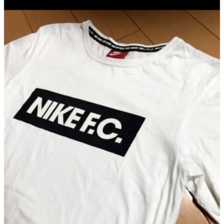 ナイキ(NIKE)のNIKE FCホワイトコットンT(Tシャツ/カットソー(半袖/袖なし))