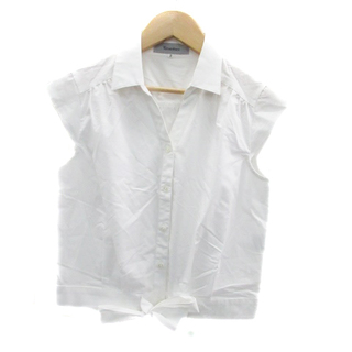 リランドチュール(Rirandture)のリランドチュール カジュアルシャツ スキッパーカラー リボン 2 オフホワイト(シャツ/ブラウス(半袖/袖なし))