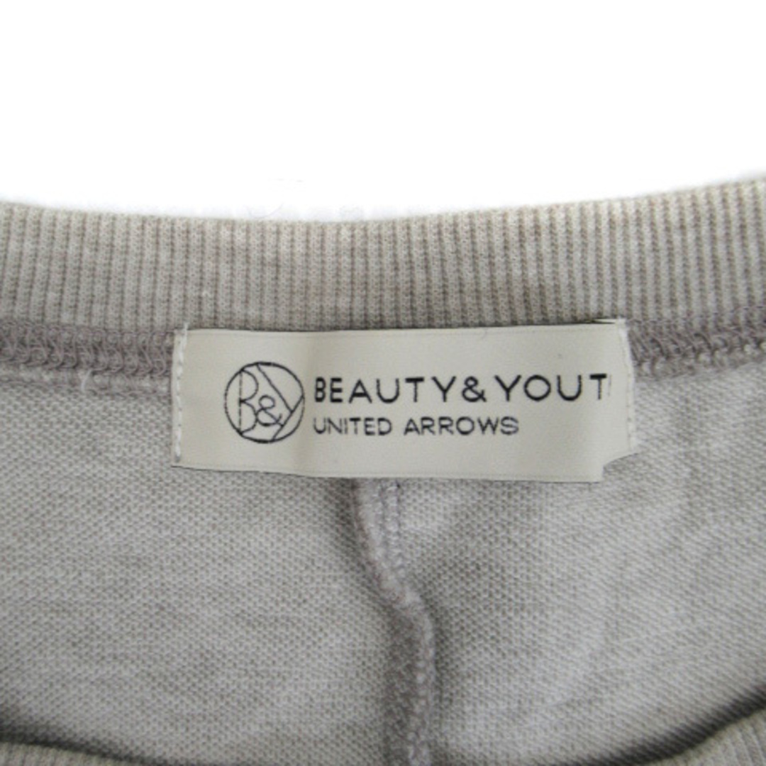 BEAUTY&YOUTH UNITED ARROWS(ビューティアンドユースユナイテッドアローズ)のB&Y ユナイテッドアローズ ドッキングワンピース 総柄 マルチカラー グレー レディースのワンピース(ひざ丈ワンピース)の商品写真