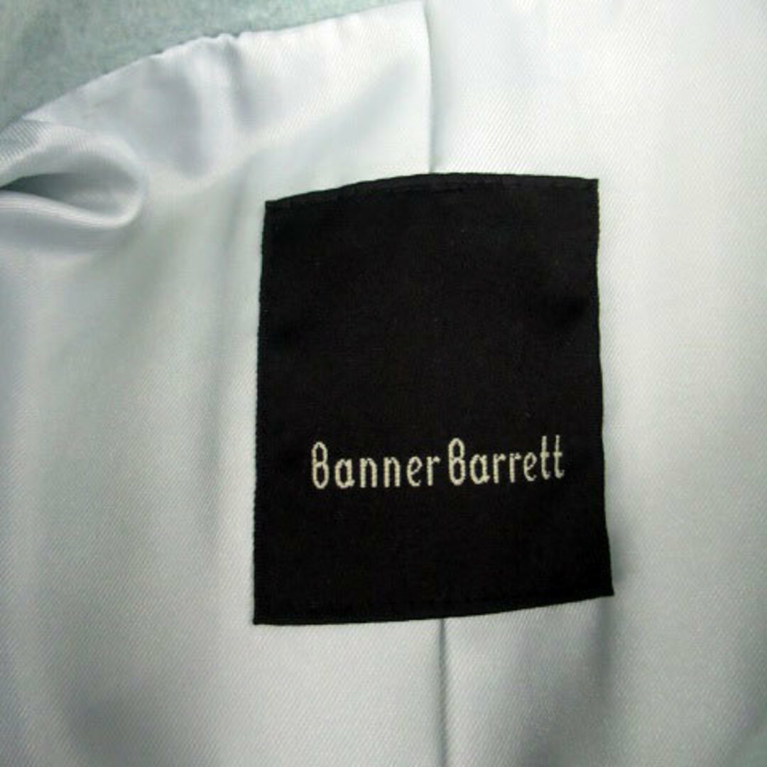 Banner Barrett(バナーバレット)のバナーバレット ピーコート Pコート ロング丈 ウール 36 ミントグリーン レディースのジャケット/アウター(ピーコート)の商品写真