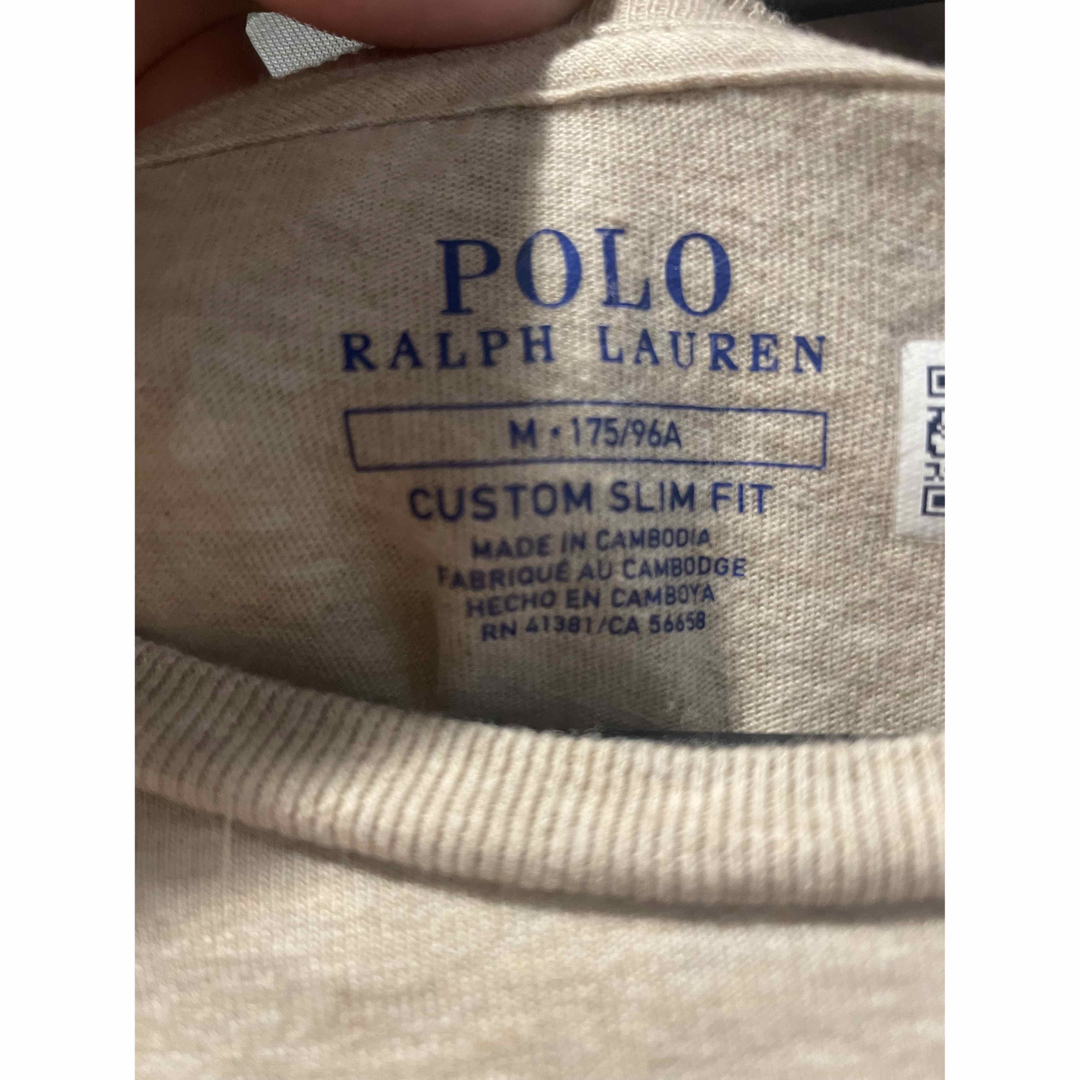 POLO RALPH LAUREN(ポロラルフローレン)のPolo Ralphlauren ポロ　ラルフローレン　ポケット付　Tシャツ　M メンズのトップス(Tシャツ/カットソー(半袖/袖なし))の商品写真