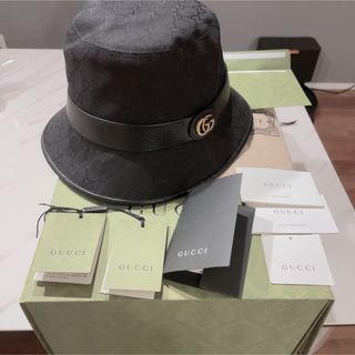 グッチ(Gucci)のグッチ　バケットハット　Mサイズ(ハット)