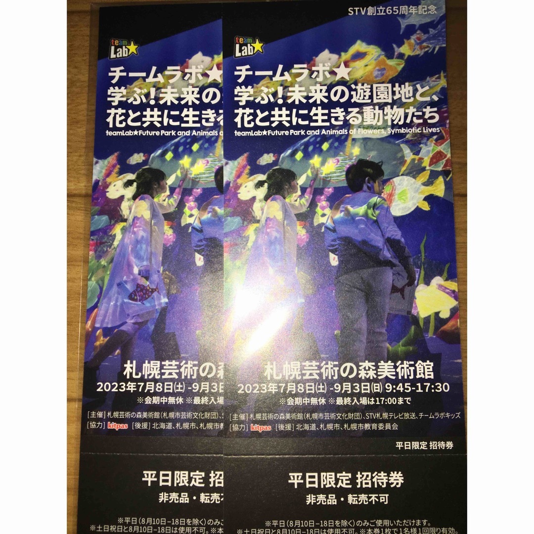 707様専用】チームラボ 学ぶ！未来の遊園地と、花と共に生きる動物たち