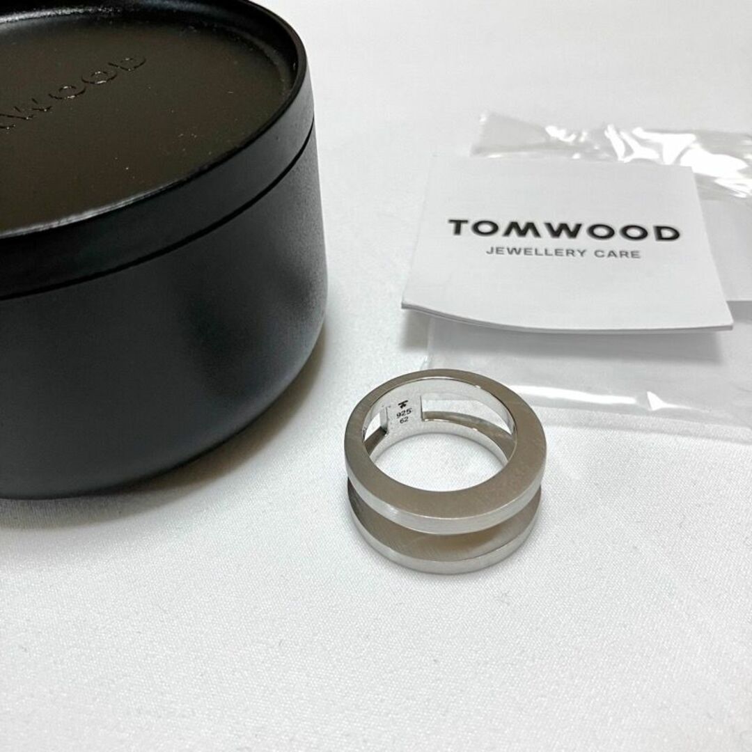 新品 62 TOMWOOD Vault Double Ring 指輪 5129