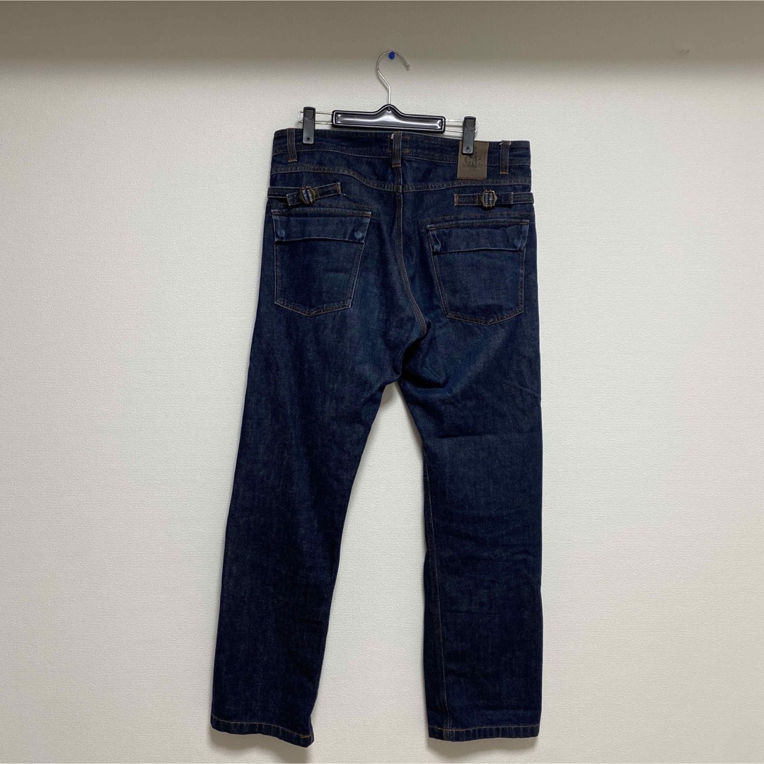 着画あり!!C.P.COMPANY Y2K インディゴ スリムデニムパンツ デニムパンツ 着画あり!