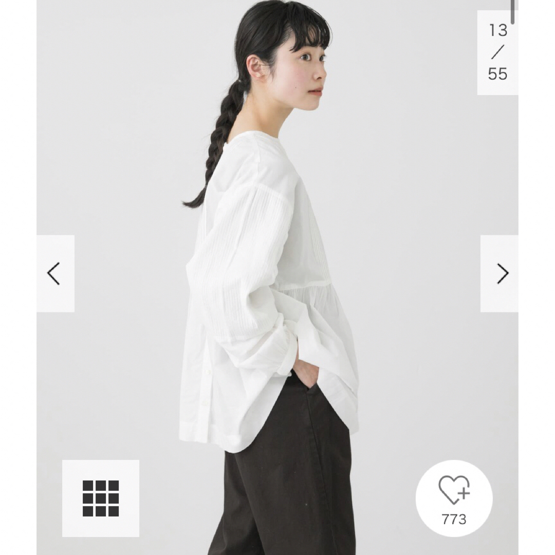 かぐれ - 新品タグ付◉ ピンタック2WAYブラウス OFF かぐれ DOORSの