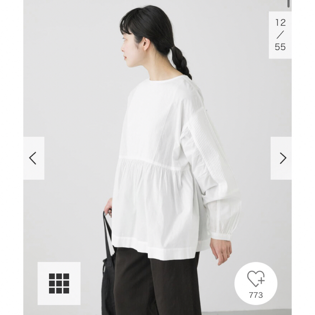 かぐれ - 新品タグ付◉ ピンタック2WAYブラウス OFF かぐれ DOORSの