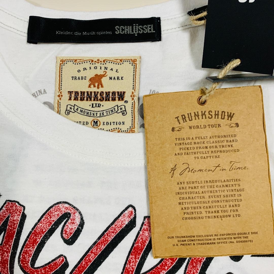 TRUNKSHOW(トランクショー)のAC/DC 半袖 Mサイズ タグ付未着用 ロックTシャツ エーシーディーシー メンズのトップス(Tシャツ/カットソー(半袖/袖なし))の商品写真