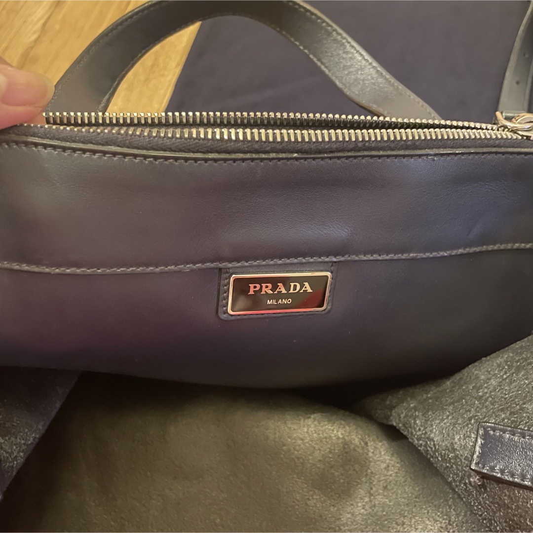 PRADA(プラダ)のPRADA カーフレザー2wayバッグ メンズのバッグ(トートバッグ)の商品写真