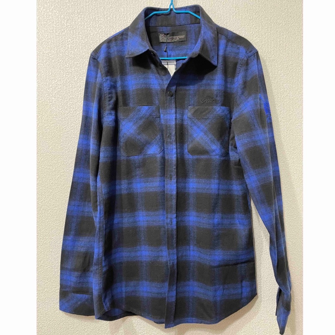 【タグ付き未使用品】ROEN タータンチェックシャツ サイズ:M