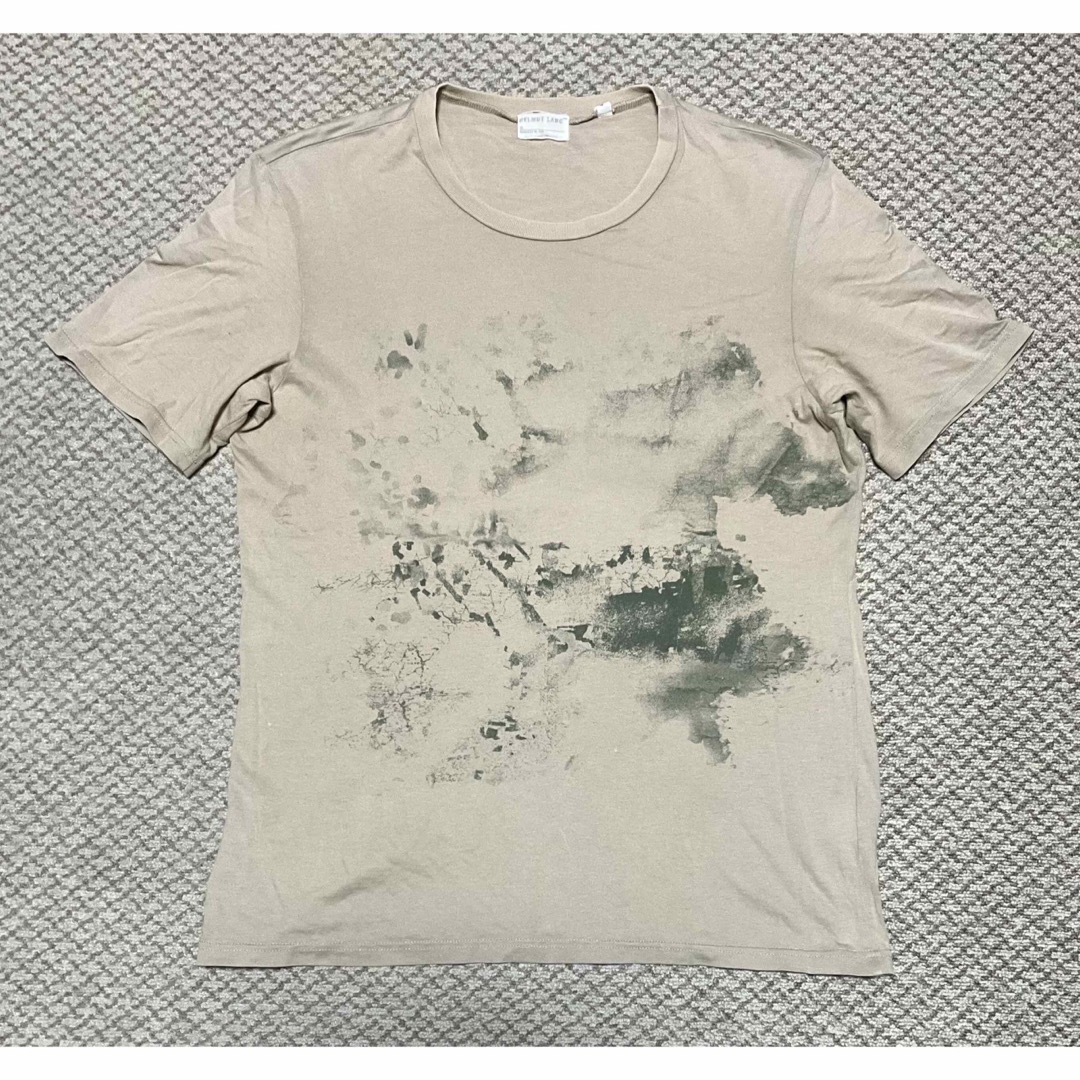 希少　ヘルムートラング　水墨画　ペイント　Tシャツ　ビンテージ　アーカイブ