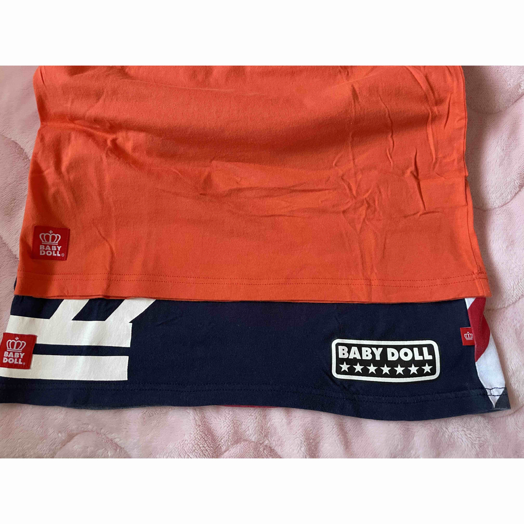 BABYDOLL(ベビードール)のBABY DOLL Tシャツ2枚セット【2、3回着用】 レディースのトップス(Tシャツ(半袖/袖なし))の商品写真