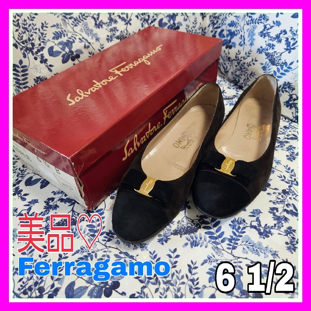 【新品未使用】myFerragamo　バレエシューズ　6