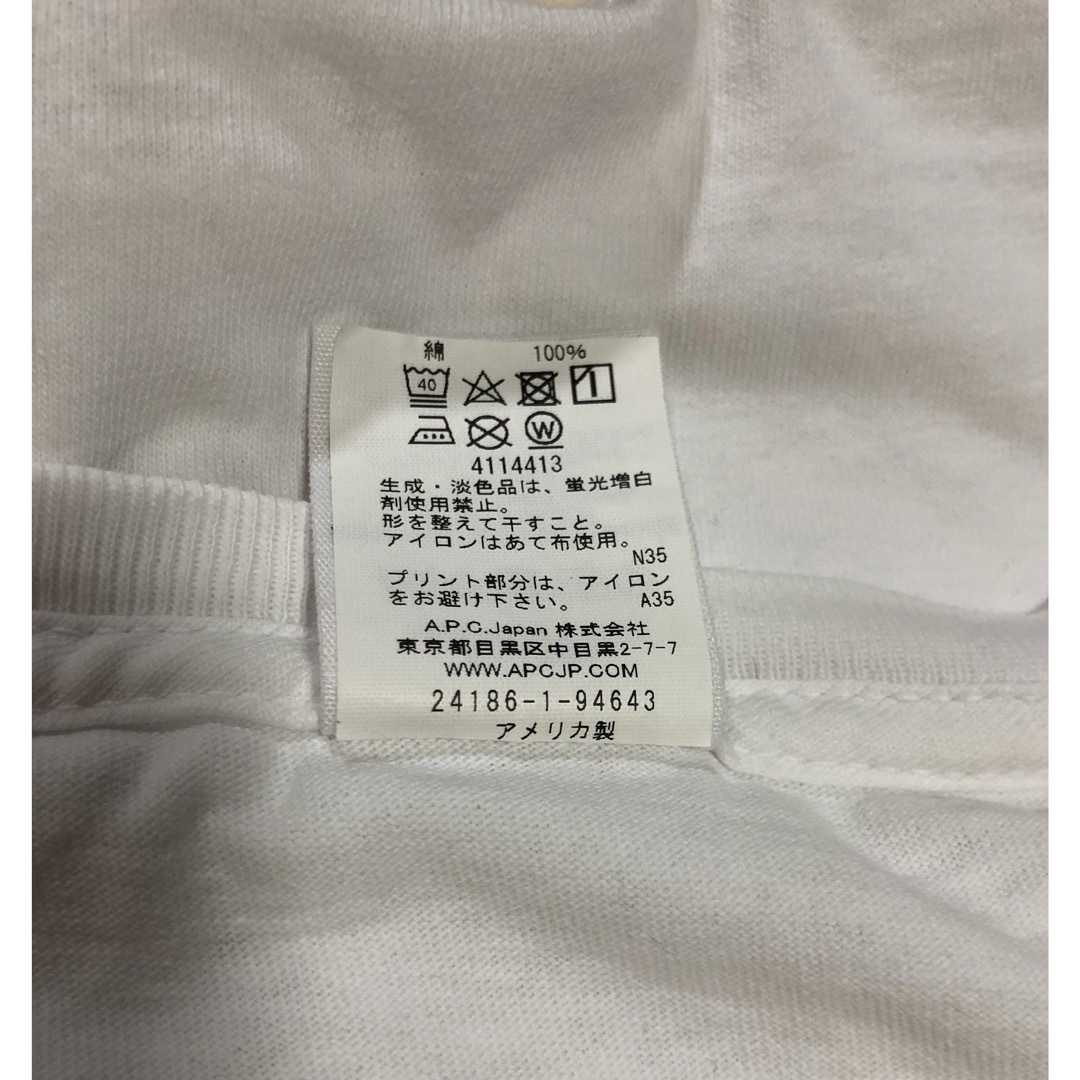 A.P.C(アーペーセー)のA.P.C ロゴTシャツ メンズのトップス(Tシャツ/カットソー(半袖/袖なし))の商品写真