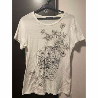 アレキサンダーマックイーン(Alexander McQueen)のalexander mcqueen アレキサンダーマックイーン　Tシャツ　白T(Tシャツ(半袖/袖なし))