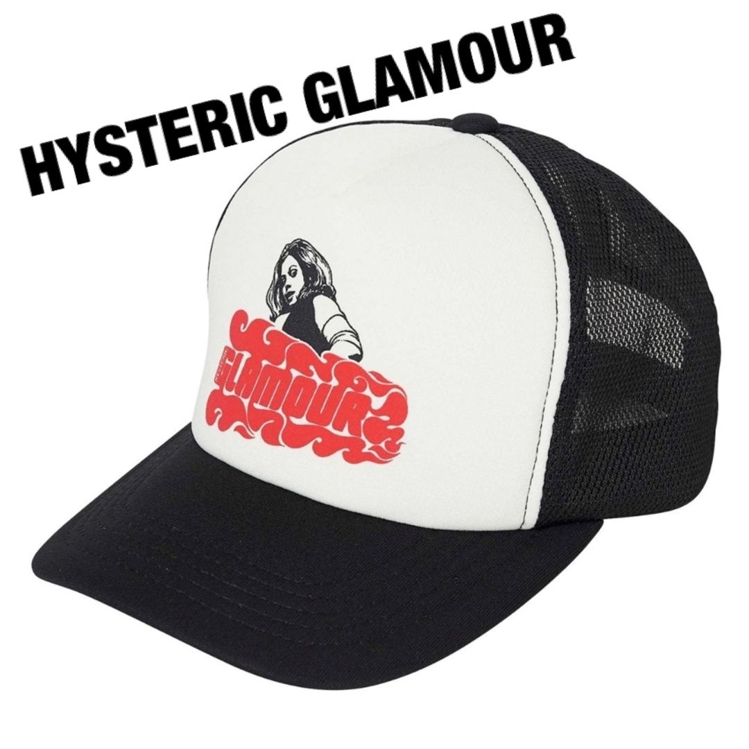 完売品☆HYSTERIC GLAMOUR VIXEN GIRL メッシュキャップFREEユニセックス原産国