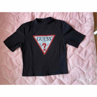 ゲス(GUESS)のGUESS ミニ丈Tシャツ【2回着用】(Tシャツ(半袖/袖なし))