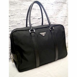 プラダ(PRADA)の20万◆PRADA プラダ A4対応 男女可ビジネス バッグ ブリーフケース 黒(ビジネスバッグ)