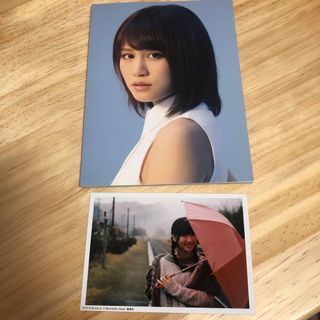 エーケービーフォーティーエイト(AKB48)のAKB48 1830m 写真集(前田敦子)とポストカード(柏木由紀)(アイドルグッズ)