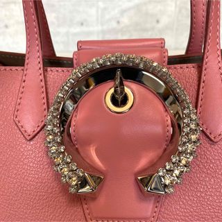 JIMMY CHOO - 【未使用級】JIMMY CHOO MADELINE ベビーピンク 2WAY