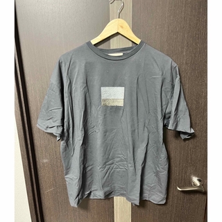 ヨーク(YOKE)のMORANDI EMBROIDERED T-SHIRT　DUSTY NAVY　2(Tシャツ/カットソー(半袖/袖なし))