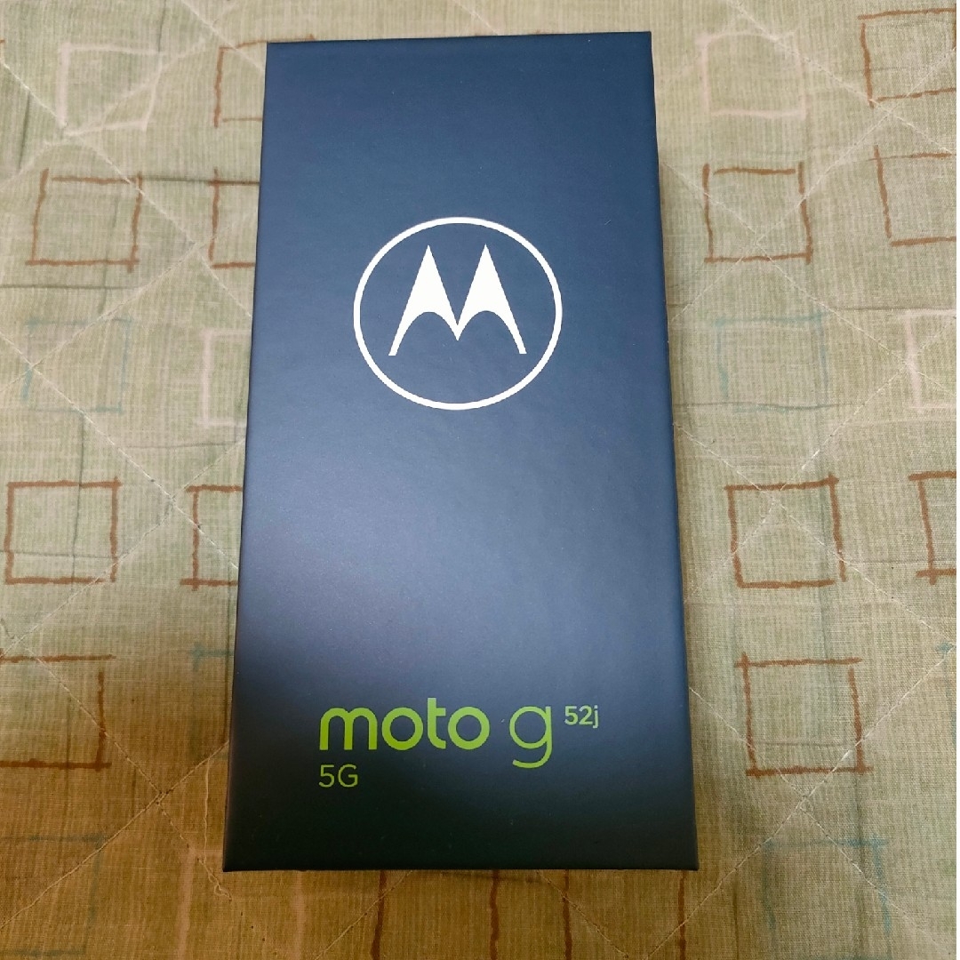 MOTOROLA スマートフォン moto g52j 5G インクブラック PA