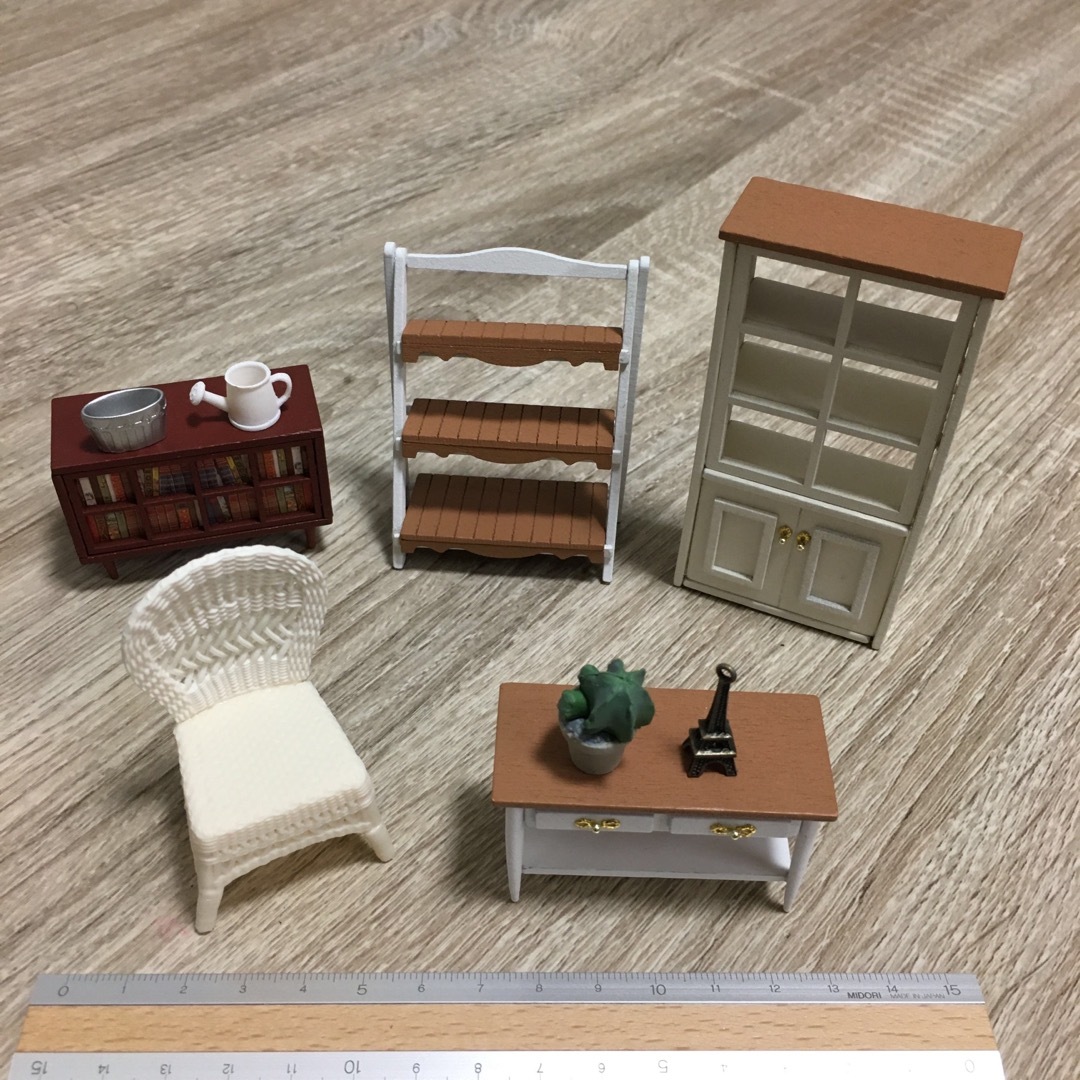 ドールハウス家具と小物 ハンドメイドのおもちゃ(ミニチュア)の商品写真