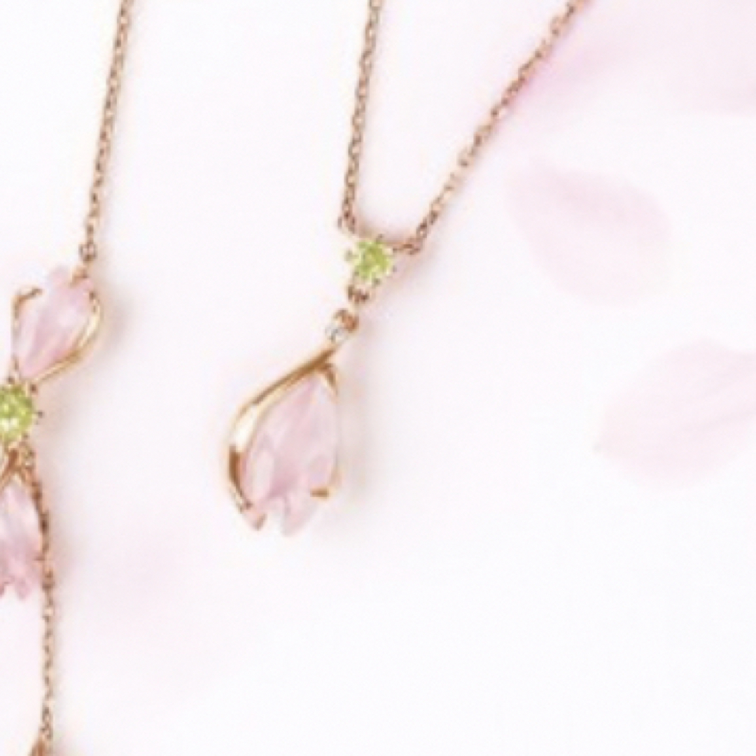 STAR JEWELRY - スタージュエリー 桜 ネックレス K10の通販 by