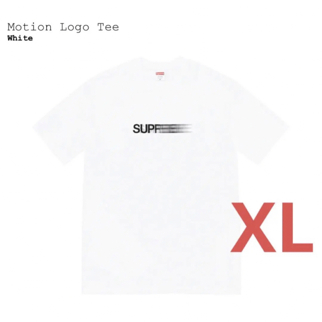 ホワイト　Supreme Motion Logo Tee 即完売　新品未使用