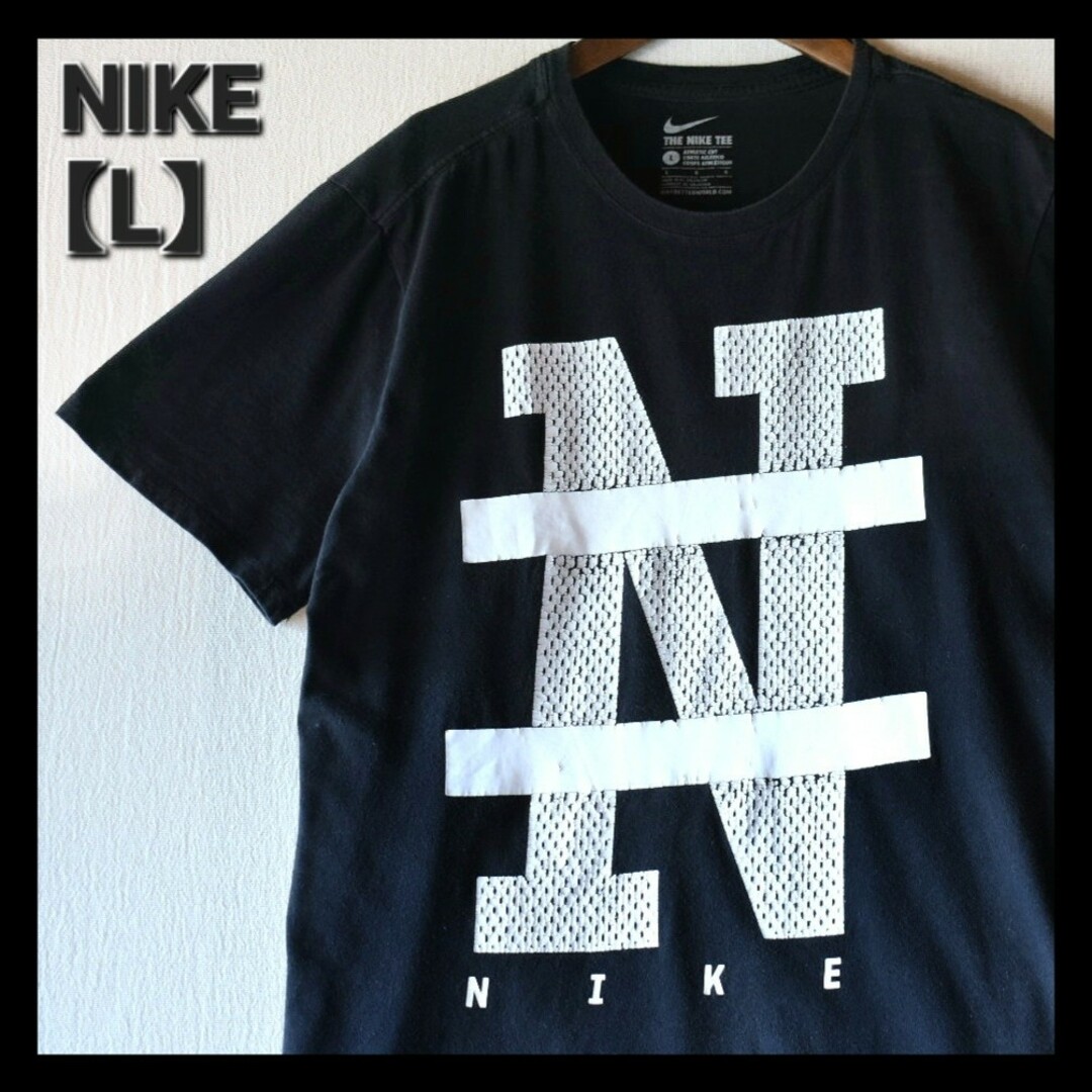 新品 NIKE ACG 半袖Ｔシャツ L ナイキ 黒 ビッグロゴ