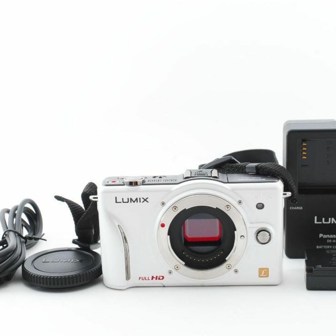 Panasonic LUMIX GF2 ボディ本体 ホワイト