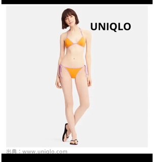 ユニクロ(UNIQLO)の新品未使用ユニクロコラボトーマスマイヤー　スイム　トライアングルブラ水着ビキニ(水着)