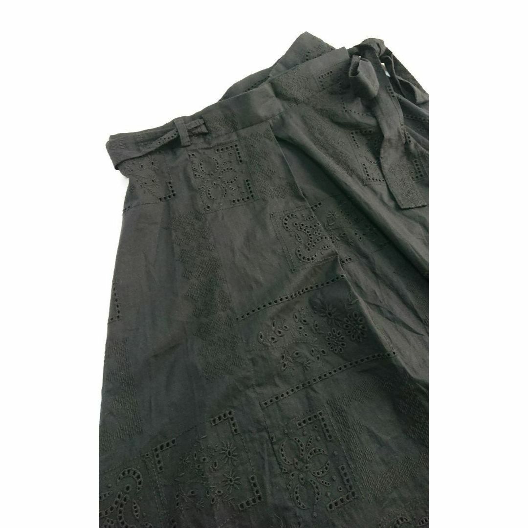 ✨新品 BEARDSLEY ビアズリー パッチワーク 刺繍 ロングスカート F 2