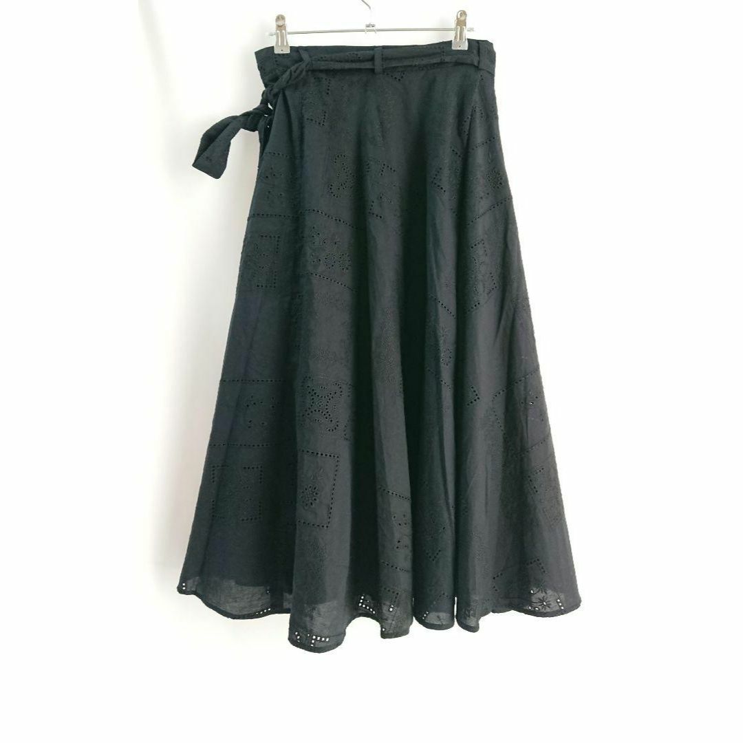 ✨新品 BEARDSLEY ビアズリー パッチワーク 刺繍 ロングスカート F 8