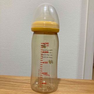 ピジョン(Pigeon)のPigeon プラスチック製哺乳瓶240ml 乳首Sサイズ(哺乳ビン)