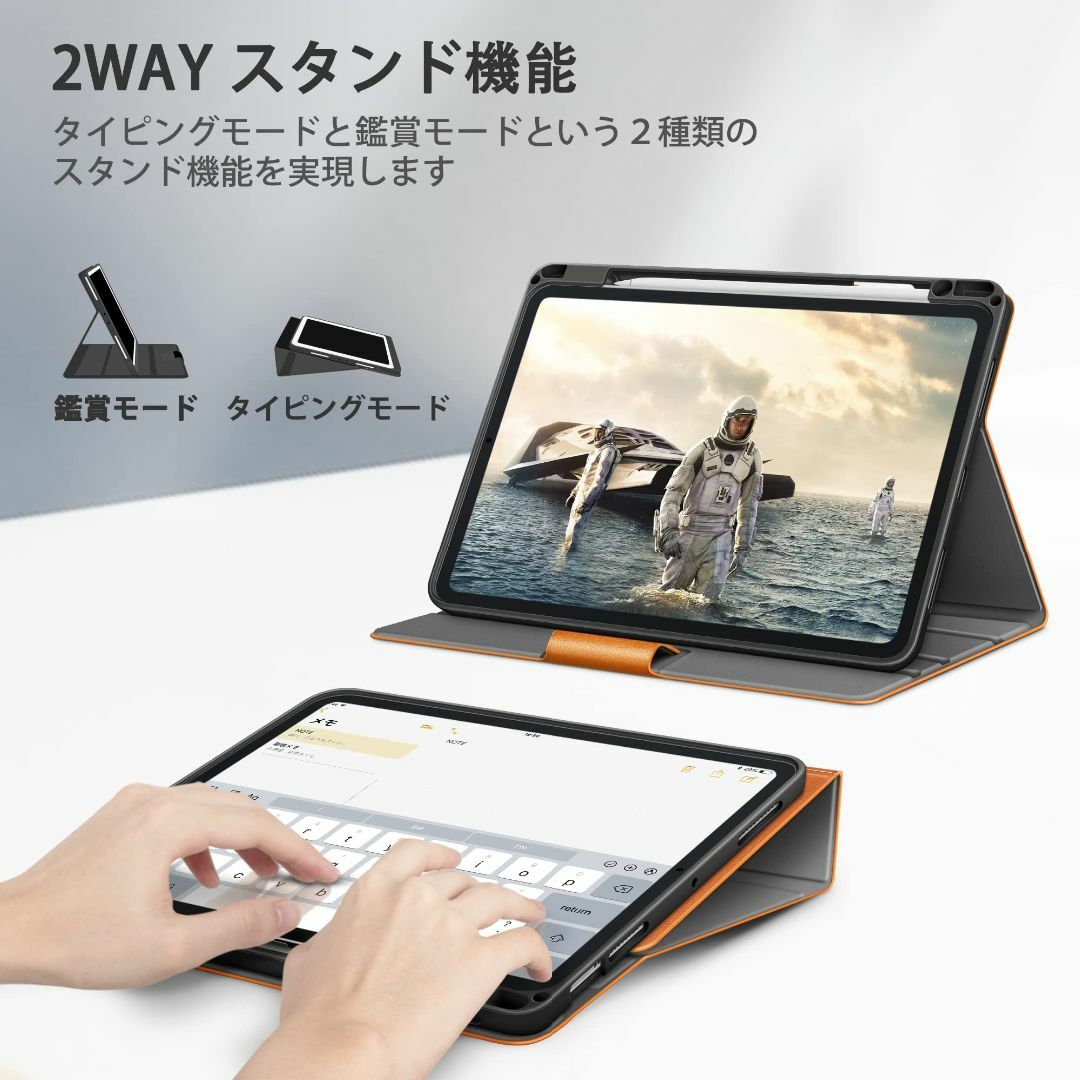 KingBlanc iPad Air 第5世代 ケース 2022 / iPad