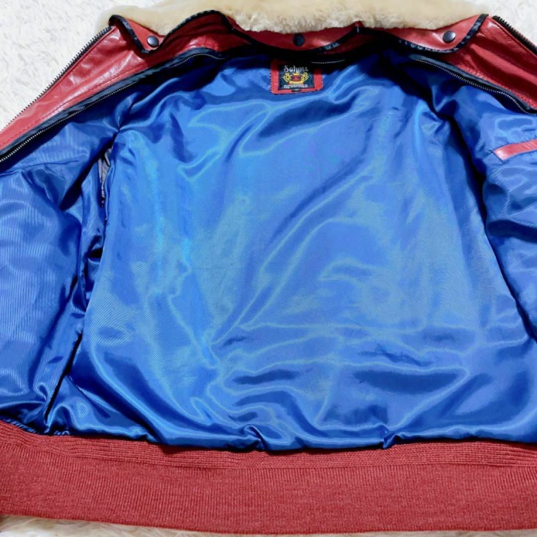 schott - 【希少☆レオパード柄】schott A-2 レザージャケット schott - 【希少☆レオパード柄】schott A-2 レザージャケット