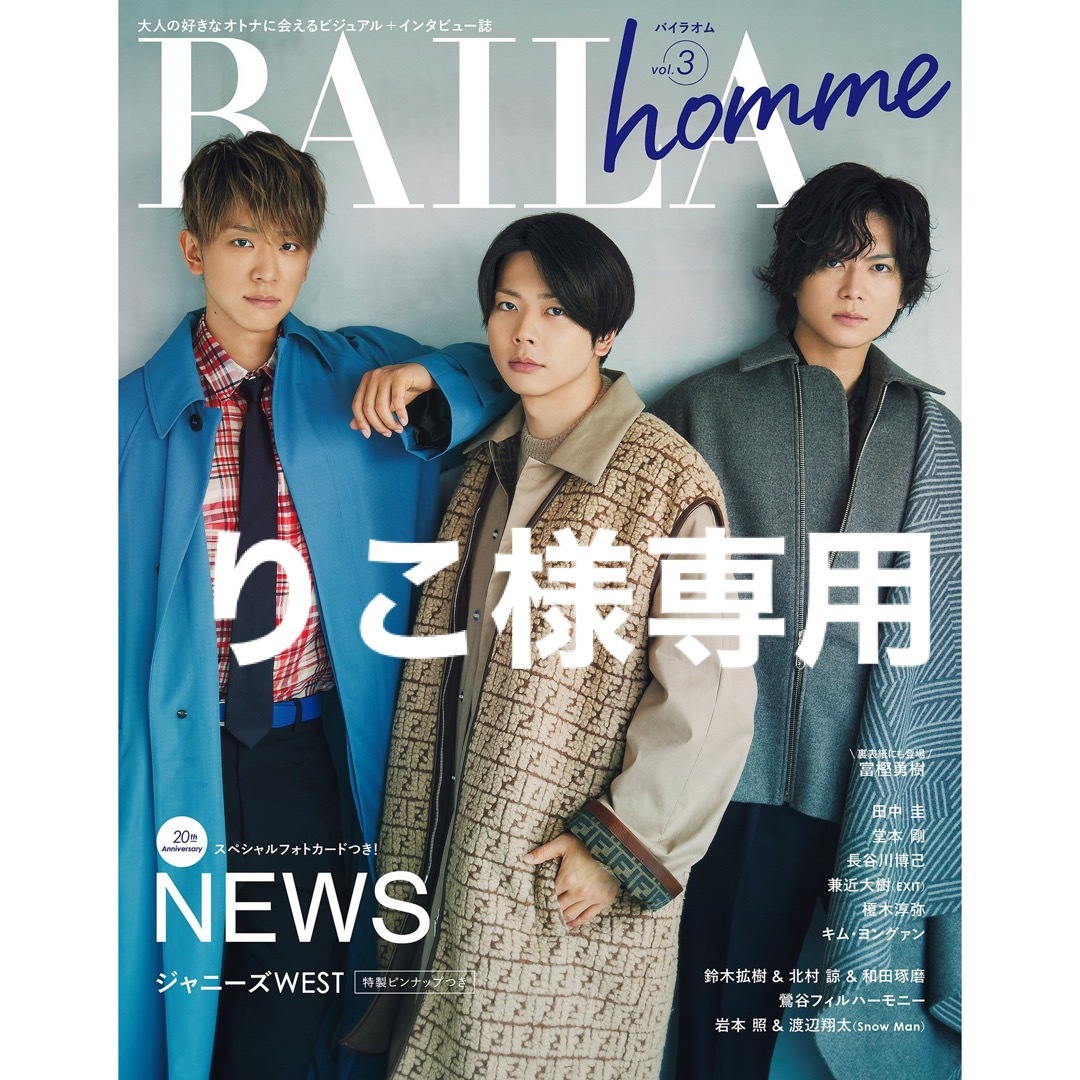 ＢＡＩＬＡ　ｈｏｍｍｅ vol.3 田中圭ページ エンタメ/ホビーの本(アート/エンタメ)の商品写真