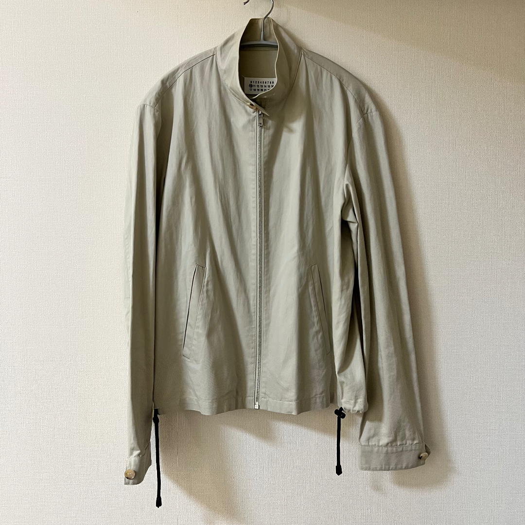 Maison Margiela メゾンマルジェラ ジップアップブルゾン ベージュ Maison Margiela メゾンマルジェラ ジップアップブルゾン ベージュ